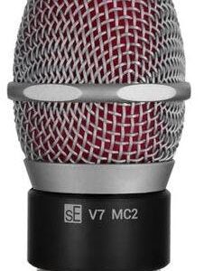 sE Electronics V7 Dynamic Mic CAPSULE ONLY suitable for Sennheiser Wireless Systems Black & Grey Grille