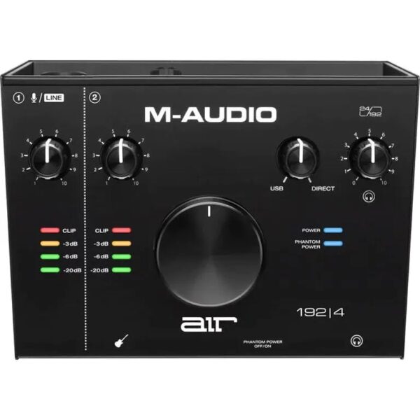 M-Audio AIR 192-4 Bundle with SE Electronics X1A Mic, Stand and XLR Cable