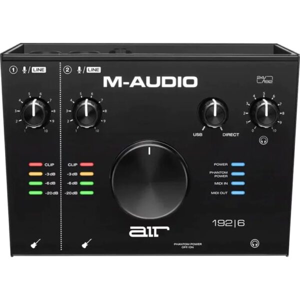 M-Audio AIR 192-6 Bundle with SE Electronics X1A Mic, Stand and XLR Cable
