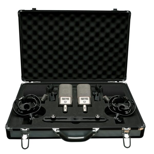 Austrian Audio OC818 Dual Set Plus - Two Mics with Clips, Shockmounts, Stereo Bar & Flightcase
