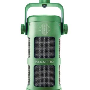 Sontronics Podcast Pro Dynamic Microphone in Green