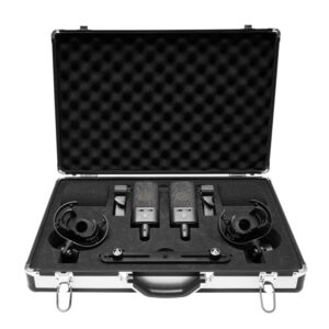 Austrian Audio OC18 Dual Set Plus - Two Mics with Clips, Shockmounts, Stereo Bar & Flightcase