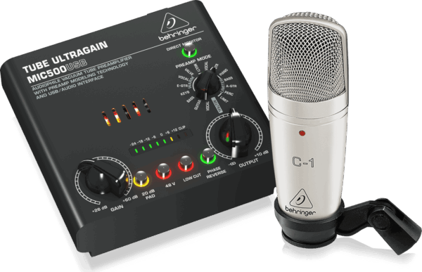 Behringer Voice Studio Complete Recording Bundle
