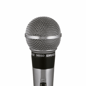 Shure 565SD Classic Cardioid Dynamic Vocal Mic with Selectable Dual-impedance Operation & Switch