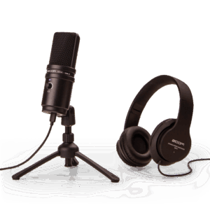 Zoom ZUM-2PMP USB Podcast Mic Pack
