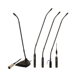 Shure MX418 18" Gooseneck Mic and Wired Bass (Capsule sold seperately)