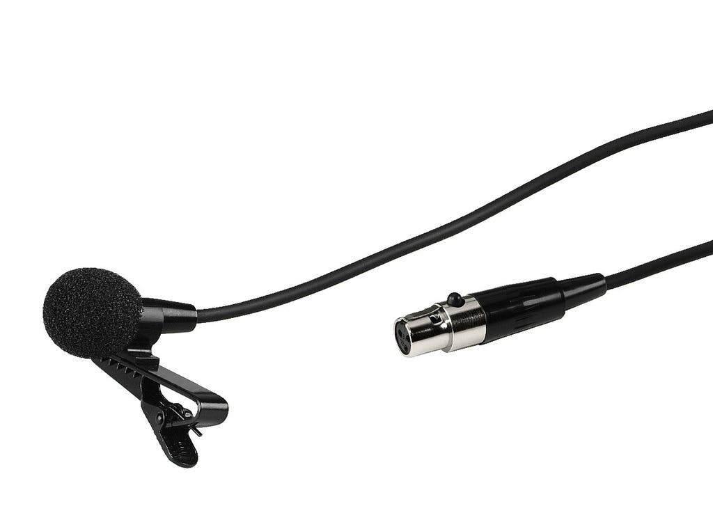 Monacor Electret Lavalier Mini XLR Microphone