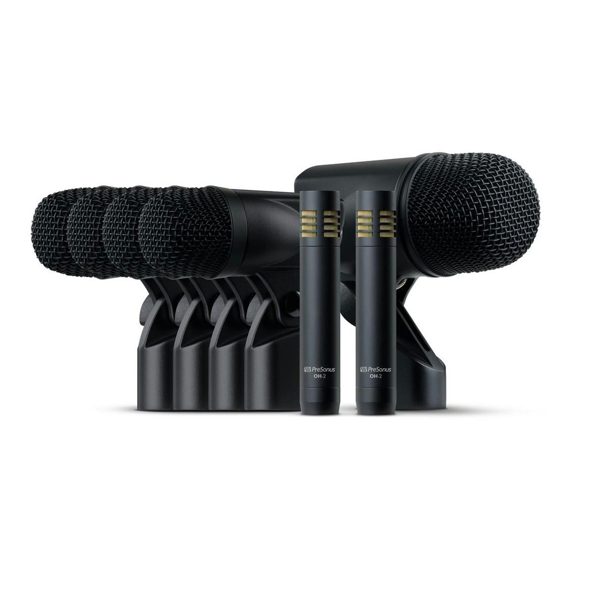 PreSonus DM7 - Seven-piece Drum Mic Set with Case