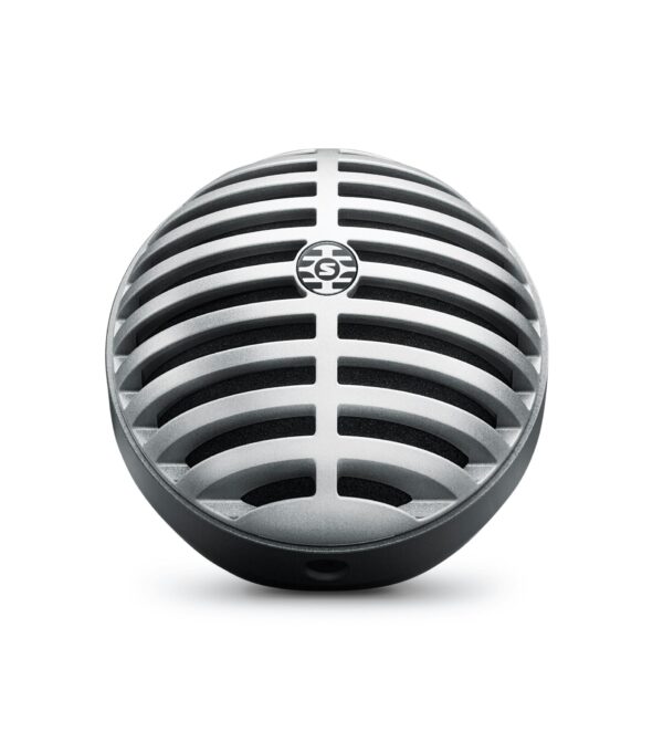 Shure Motiv MV5 Digital Large Diaphragm Condenser Mic In Silver