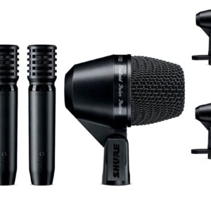 Shure Drumkit with 2 x PGA56, 1 x PGA57, 1 x PGA52, 2 x PGA81