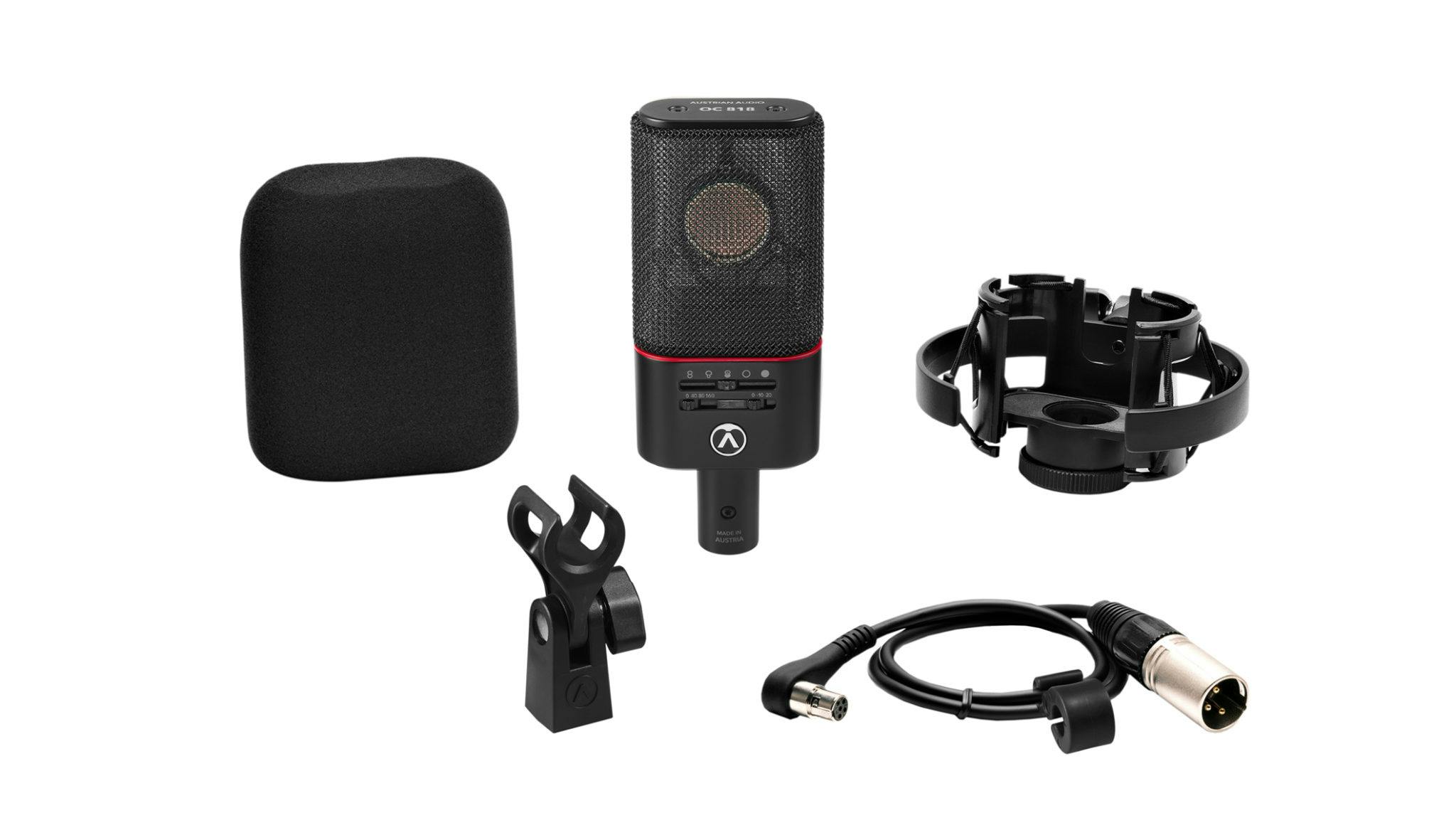 Austrian Audio OC818 Black Studio Set