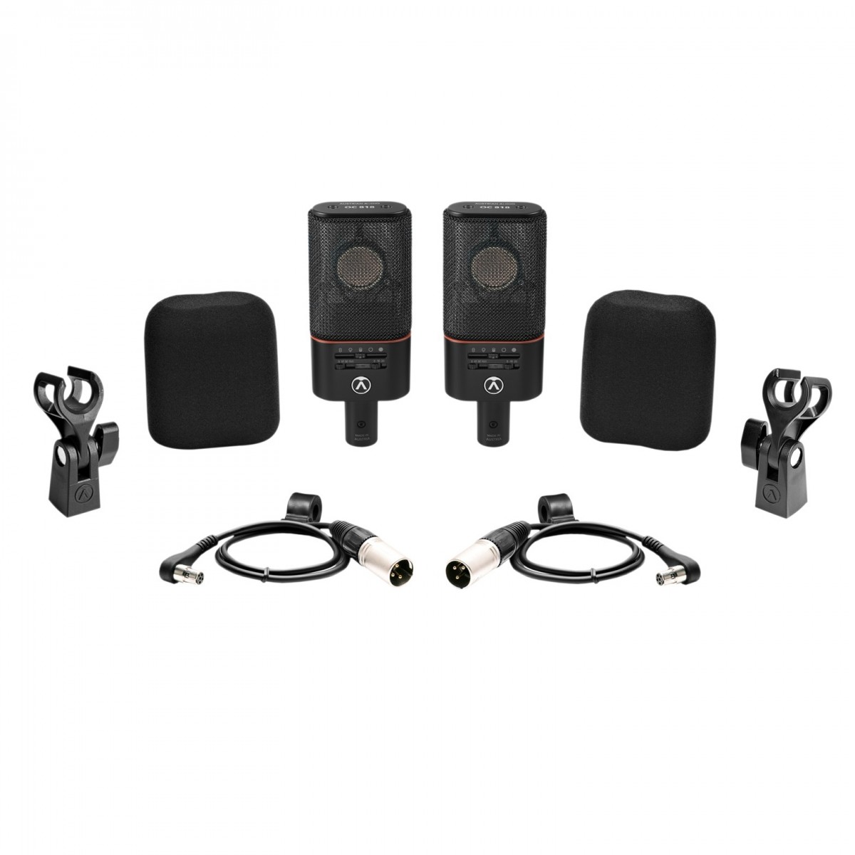 Austrian Audio OC818 Black Dual Set Go