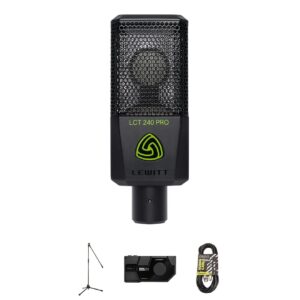 Lewitt Connect 6 Audio Interface Bundle with Lewitt LCT240 Pro Condenser Mic