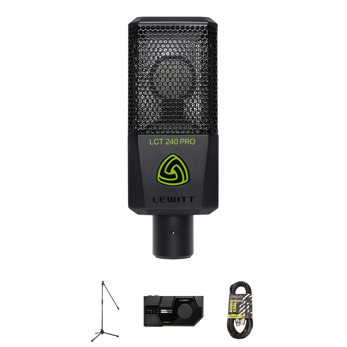 Lewitt Connect 6 Audio Interface Bundle with Lewitt LCT240 Pro Condenser Mic