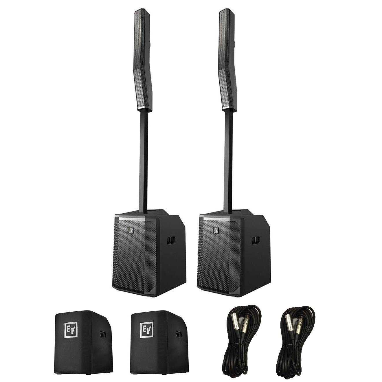 EV Evolve 50 Portable Column Array Active PA Bundle