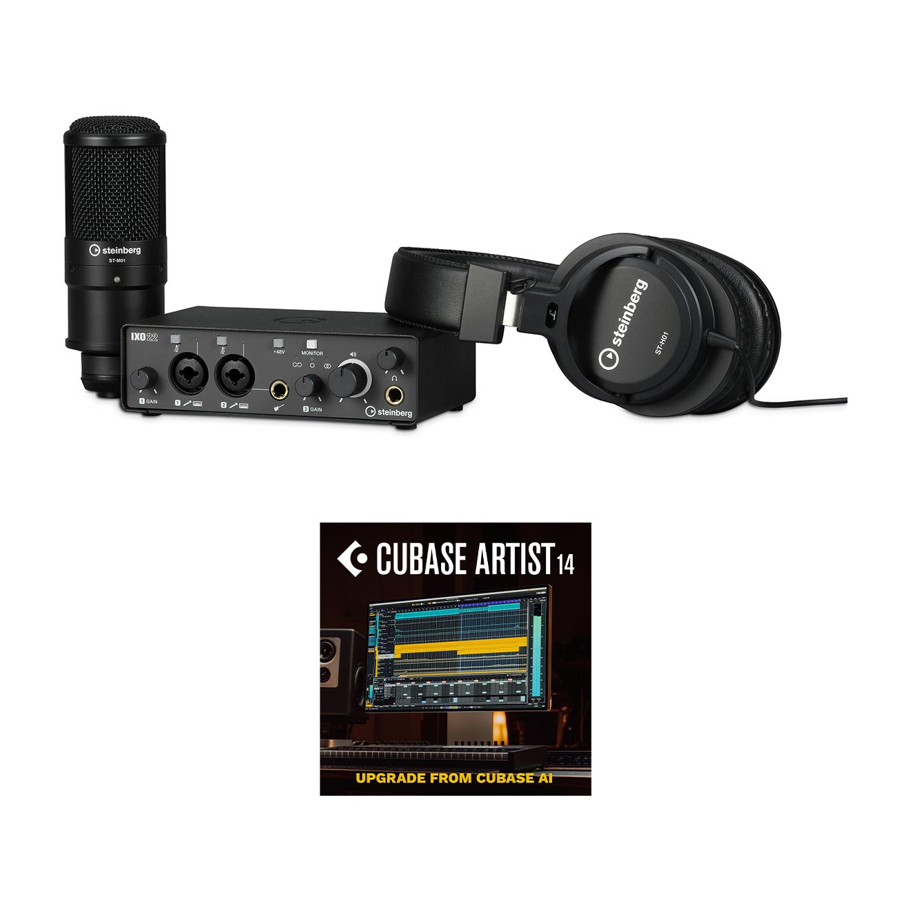 Steinberg IXO Recording Pack w/ Cubase Artist Upgrade