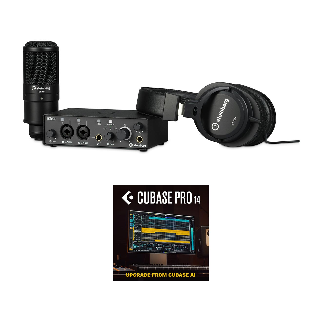 Steinberg IXO Recording Pack w/ Cubase Pro Upgrade