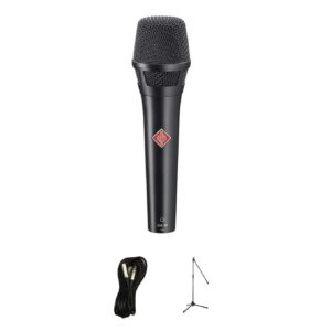 Neumann KMS104MT Cardioid Condenser Microphone Bundle with Mic Stand and XLR Cable