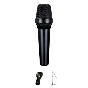 Lewitt MTP250 Dynamic Microphone Bundle with Mic Stand and XLR Cable