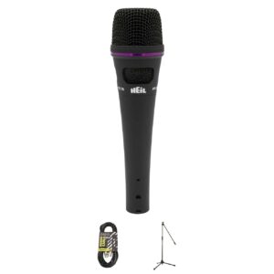 Heil Sound PR35 Mic Bundle w/ Stand and XLR Cable