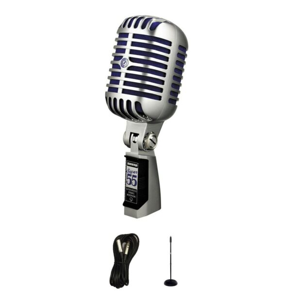 Shure Super 55 Vocal Microphone Bundle