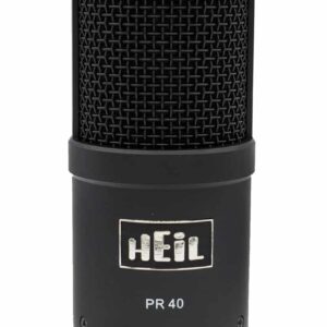 Heil Sound PR 40 Large Diameter Studio Microphone in Black