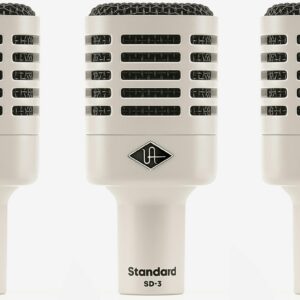 Universal Audio SD-3 Dynamic Microphone (3-Pack) with Hemisphere Modeling