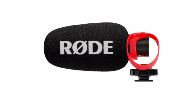 RODE VideoMicro II Ultra-compact On-camera Shotgun Mic with HELIX Isolation Mount