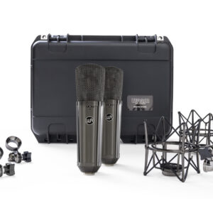 Warm Audio WA-87 R2 Titanium Stereo Pair Condenser Microphones Limited Edition