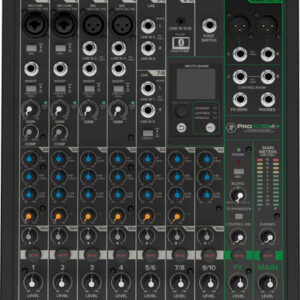 Mackie PROFX10 V3+ Mixer with 4 Mic Inputs & Digital FX