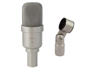 Microtech Gefell M930TS Large Diaphragm FET Condenser Microphone with Transformer in Satin Nickel