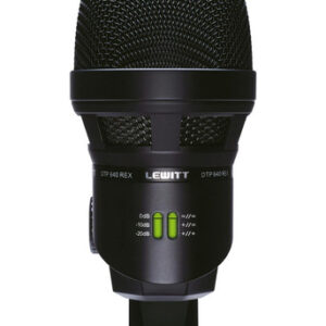 Lewitt DTP 640 REX Dual-Capsule Kick Drum Microphone