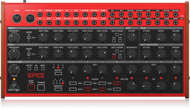 Behringer SPICE Analog Semi-Modular Polyrhythmic Synthesizer