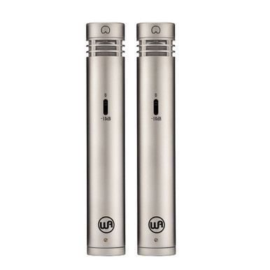 Warm Audio WA-84 Small Diaphragm Condenser Microphone Stereo Pair in Nickel