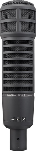 Electro Voice RE20 Dynamic Cardioid Microphone In Black