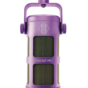 Sontronics Podcast Pro Dynamic Microphone in Purple