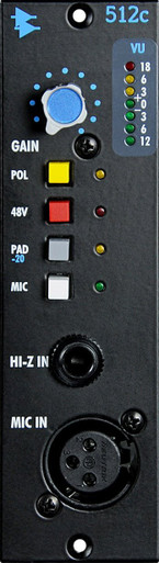 API 500 Series Discrete Mic / Line Preamp