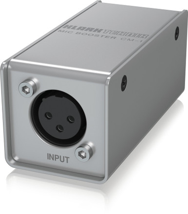 Klark Teknik MIC BOOSTER CM-1 Dynamic Microphone Booster with Preamp