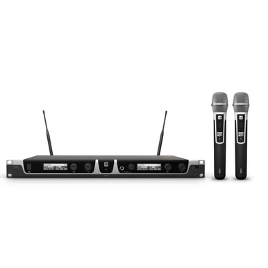 LD Systems U508 HHC 2 Wireless Microphone System with 2 x Condenser Handheld Microphone