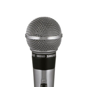 Shure 565SD Classic Cardioid Dynamic Vocal Mic with Selectable Dual-impedance Operation & Switch