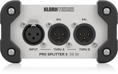 Klark Teknik DS 50 Passive 1-In/5-Out Signal Splitter with Extended Dynamic Range