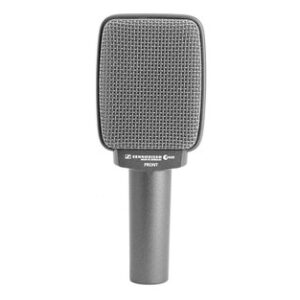 Sennheiser E609 Dynamic Mic in Silver for Guitar Amps & Brass