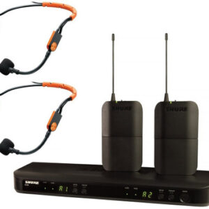 Shure BLX188/SM31 Wireless Dual Fitness Headset System with two SM31FH Headset Microphone