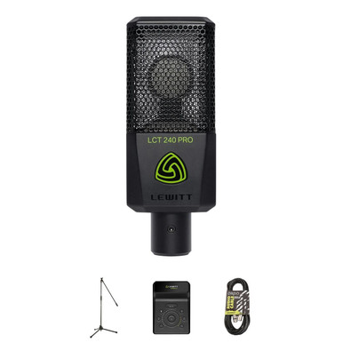 Lewitt Connect 2 Audio Interface Bundle with Lewitt LCT240 Pro Condenser Mic