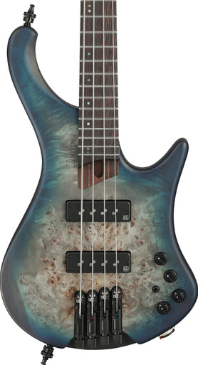 Ibanez EHB1500-CTF 4-String Bass Guitar in Cosmic Blue Starburst Flat