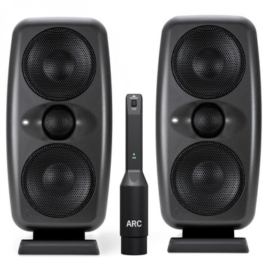 IK Multimedia iLoud MTM MK2 Reference Studio Monitor (2 monitors + 1 microphone) - PAIR
