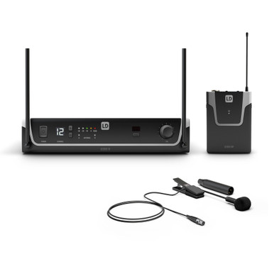 LD Systems Wireless Microphone System with Bodypack and Brass Instrument Microphone - 863 - 865 MHz+ 823 - 832 MHz