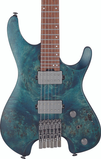 Ibanez Q52PB-COL Q Series Headless Electric Guitar in Cosmic Blue