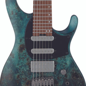 Ibanez Q547PB Q Series 7-String Headless Electric Guitar in Cosmic Blue