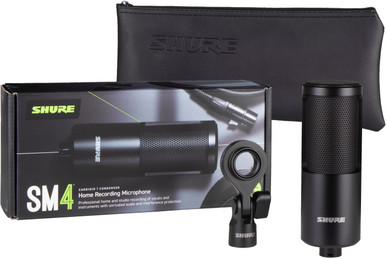 Shure SM4 Dual Diaphragm Condenser Microphone including Hard Mount